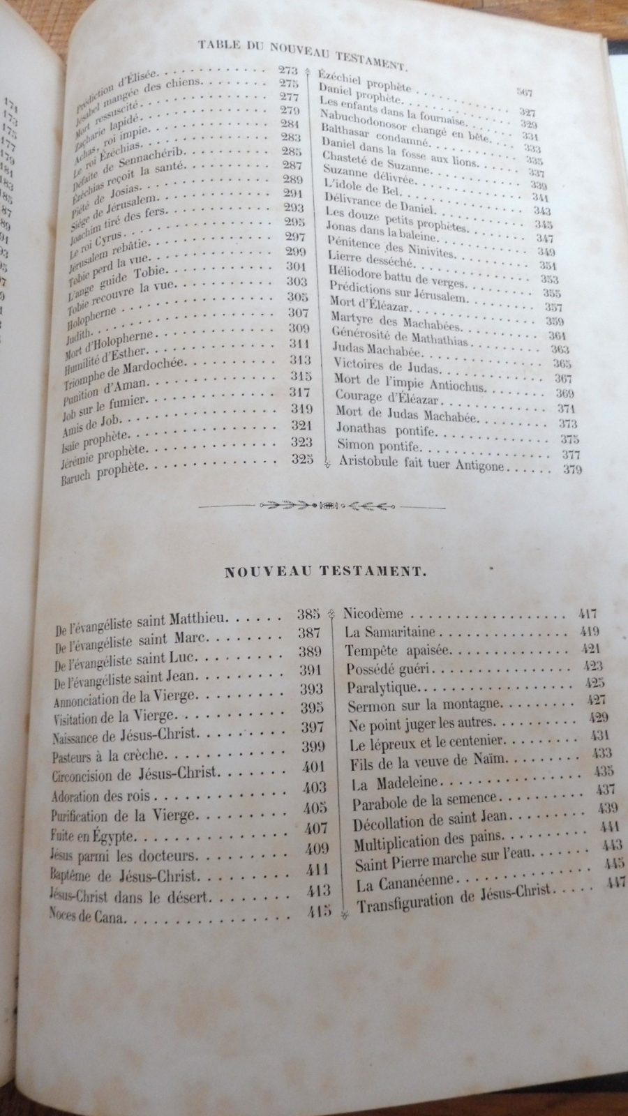 Bible de Royaumont. Histoire de l'Ancien et du Nouveau Testament 1854