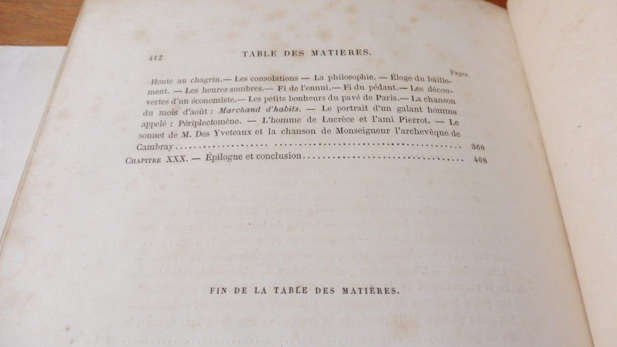 Les Petits bonheurs (Jules Janin) s.d. illus. Gavarni ENVOI