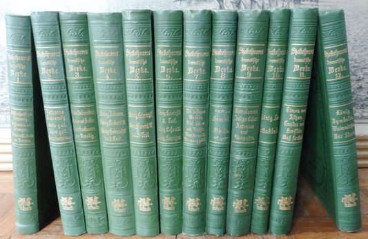 Shakespeares dramatische Werke (Shakespeare) s.d. 12 vol.