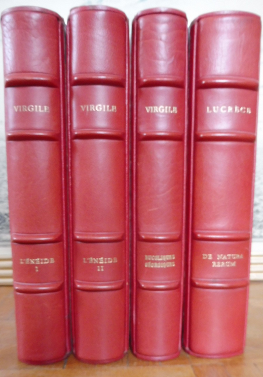 L'Enéide. Les Bucoliques. Lucrèce (Virgile) illus. Mahn, Legrand & Chièze 4/4