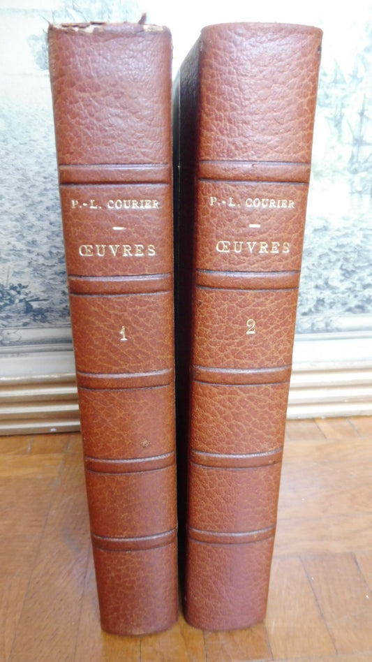 Oeuvres de Paul-Louis Courier 1925 2/2 NUMEROTE