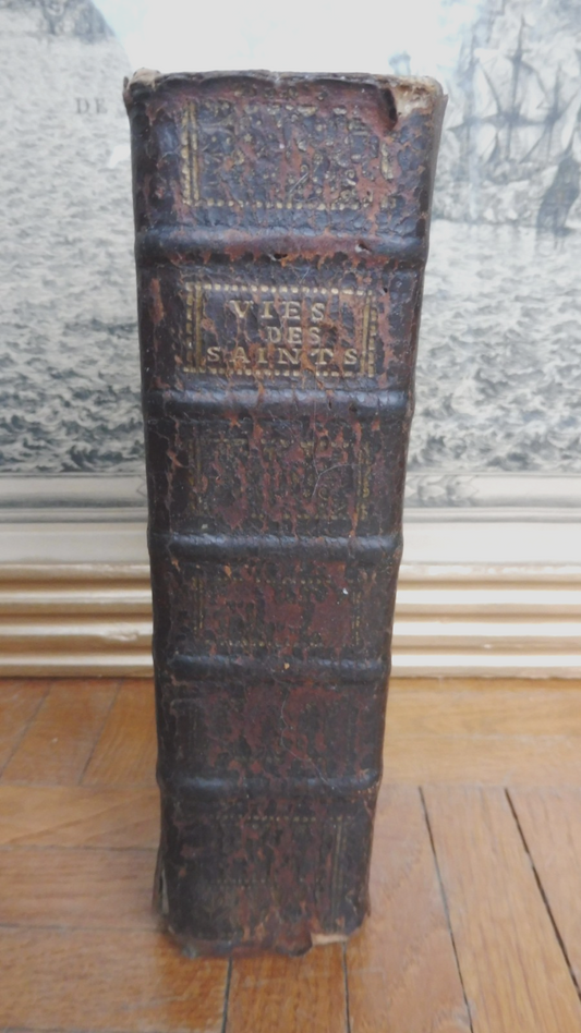 Les Vies des saints pour tous les jours de l'année 1737