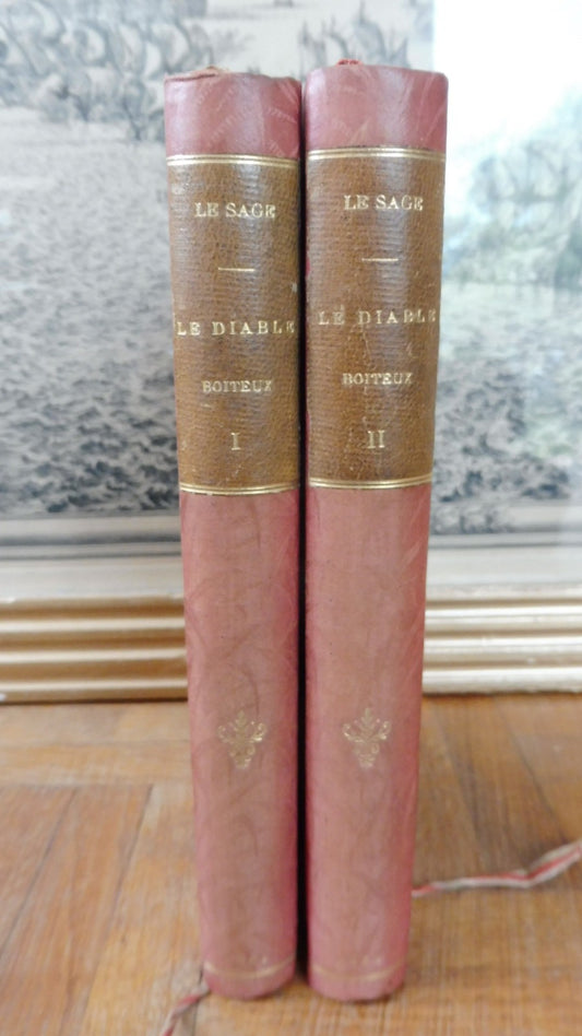 Le Diable boiteux (Le Sage) 1880 2/2 gavures Lalauze