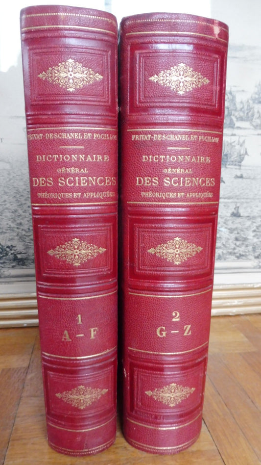 Dictionnaire général des sciences théoriques appliquées (Privat-Deschanel) 1877