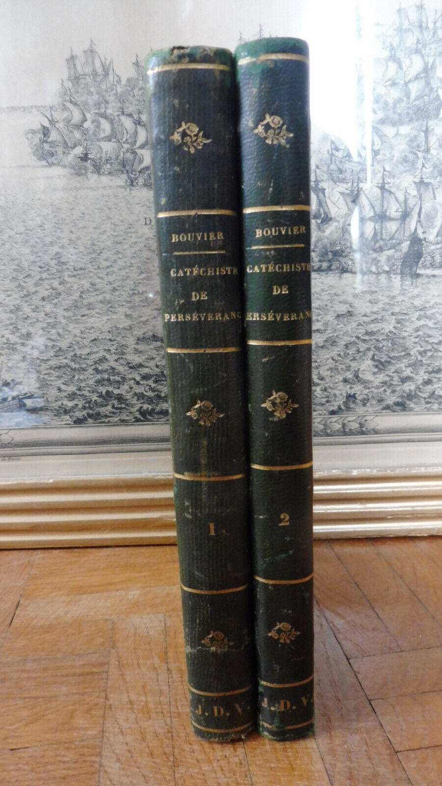 Catéchisme de persévérance des maisons d'éducation (Bouvier) 1894 2 vol.
