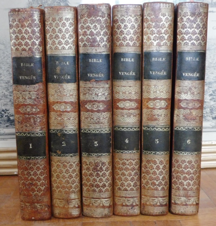 La Sainte Bible vengée des attaques de l'incrédulité (Du Clot) 1824 6/6