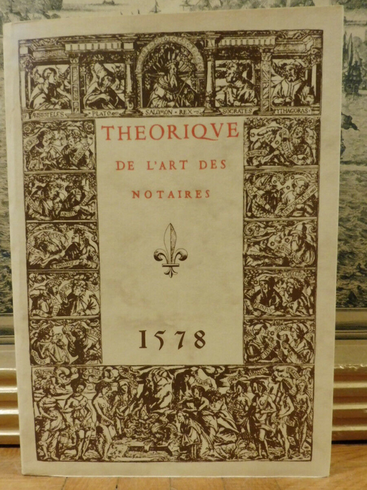 Théorique de l'art des notaires 1974 NUMEROTE ENVOI de Raymond Herment