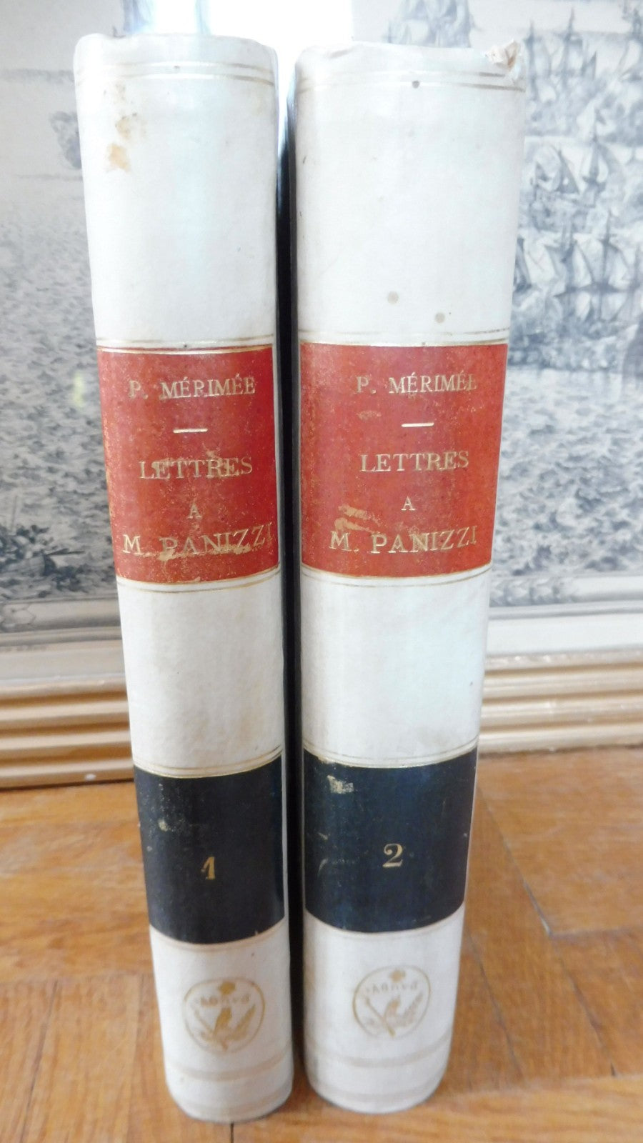 Lettres à Panizzi 1850-1870 (Prosper Mérimée) 1881 EO