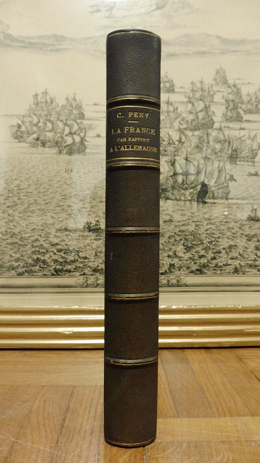 La France par rapport à l'Allemagne (Camille Peny) 1881-1887 HISTOIRE MILITAIRE