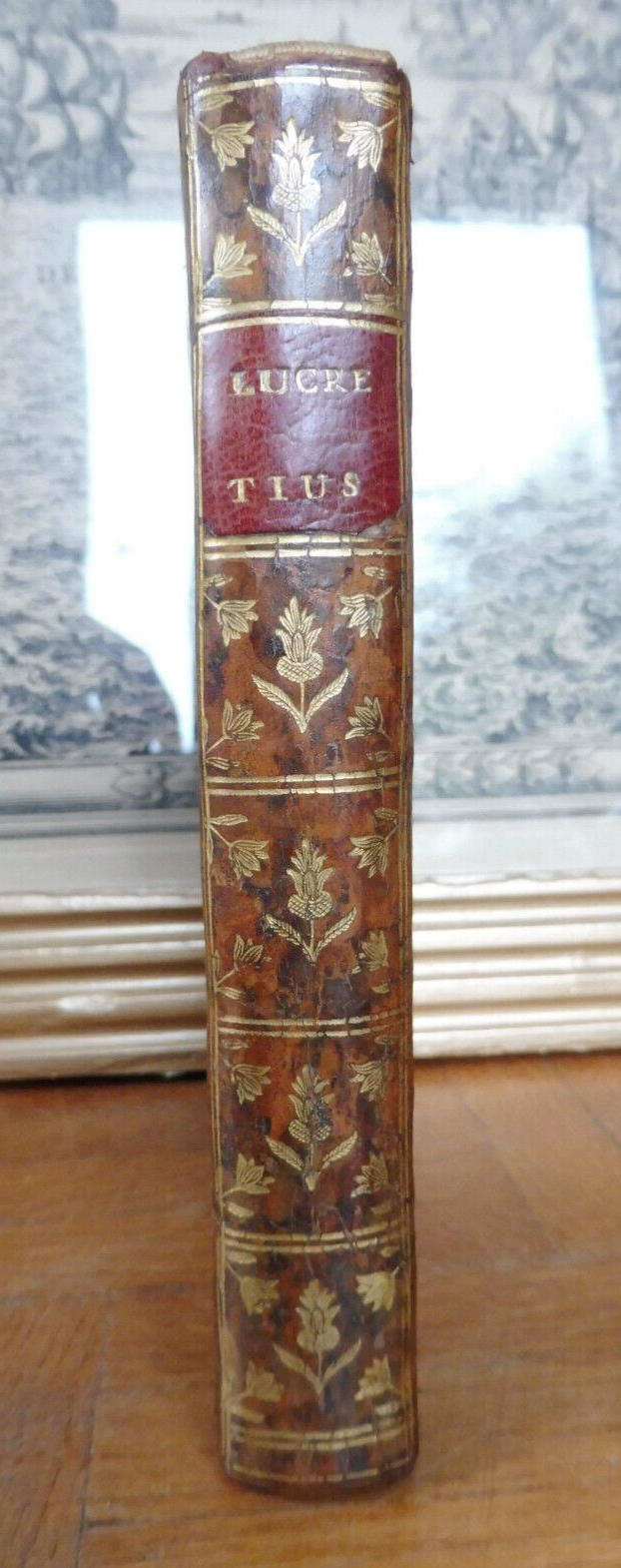 Titi Lucretii Cari de Rerum Natura L.VI (Lucrèce) 1754