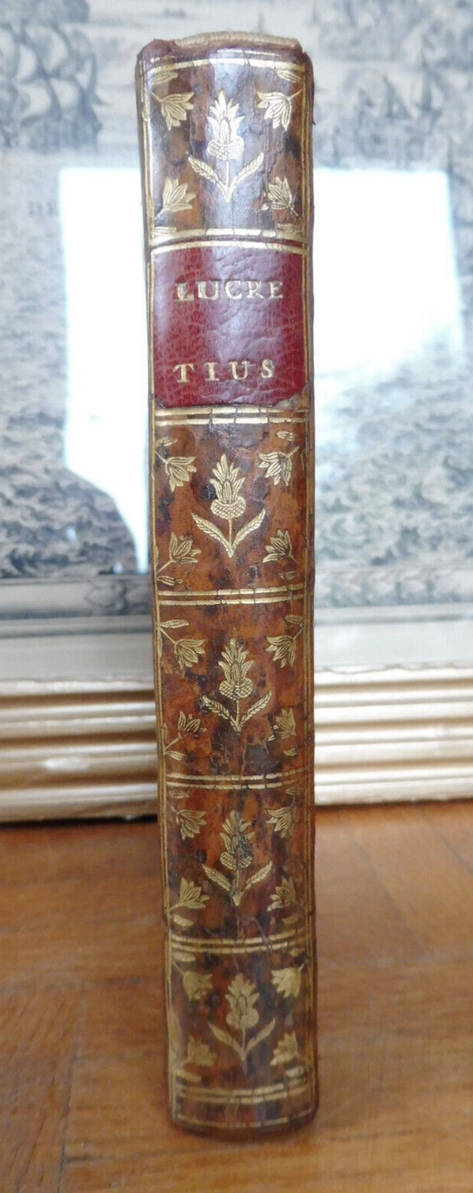 Titi Lucretii Cari de Rerum Natura L.VI (Lucrèce) 1754