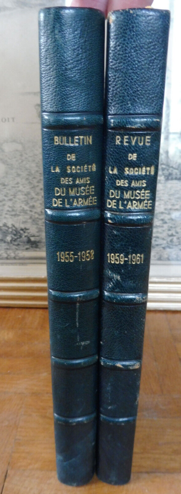 Bulletin de la Société des Amis du Musée de l'Armée. Années 1955-1961 2 vol.