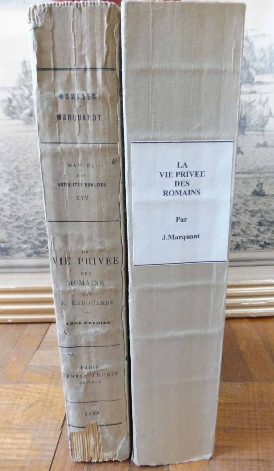 La Vie privée des romains (Joachim Marquardt) 1892-93 2/2