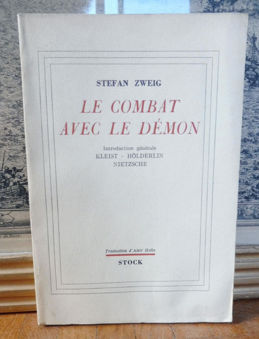 Le Combat avec le démon (Stefan Zweig) 1937
