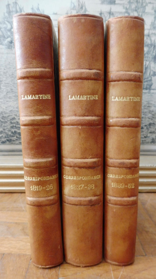 Correspondance de Lamartine 1819-1852 3 vol.