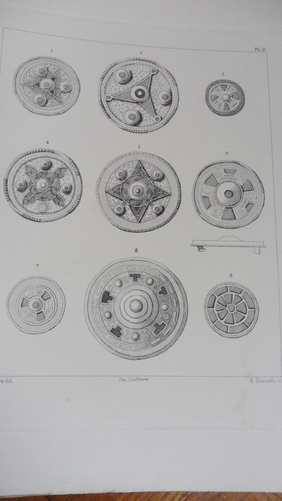 Etudes archéologiques. Industrie anglo-saxonne (Baron De Baye) 1889