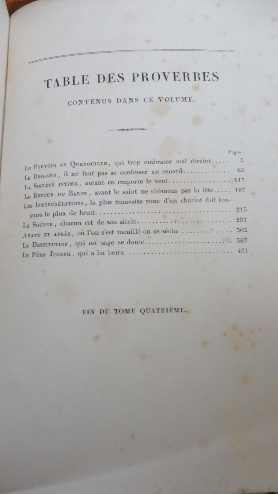 Proverbes dramatiques (Théodore Leclercq) 1935-1936