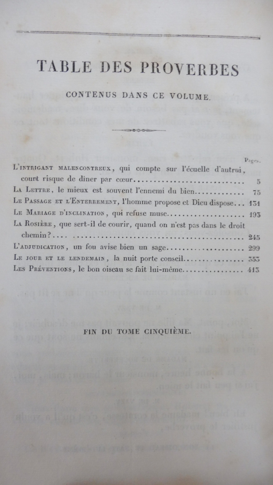 Proverbes dramatiques (Théodore Leclercq) 1935-1936