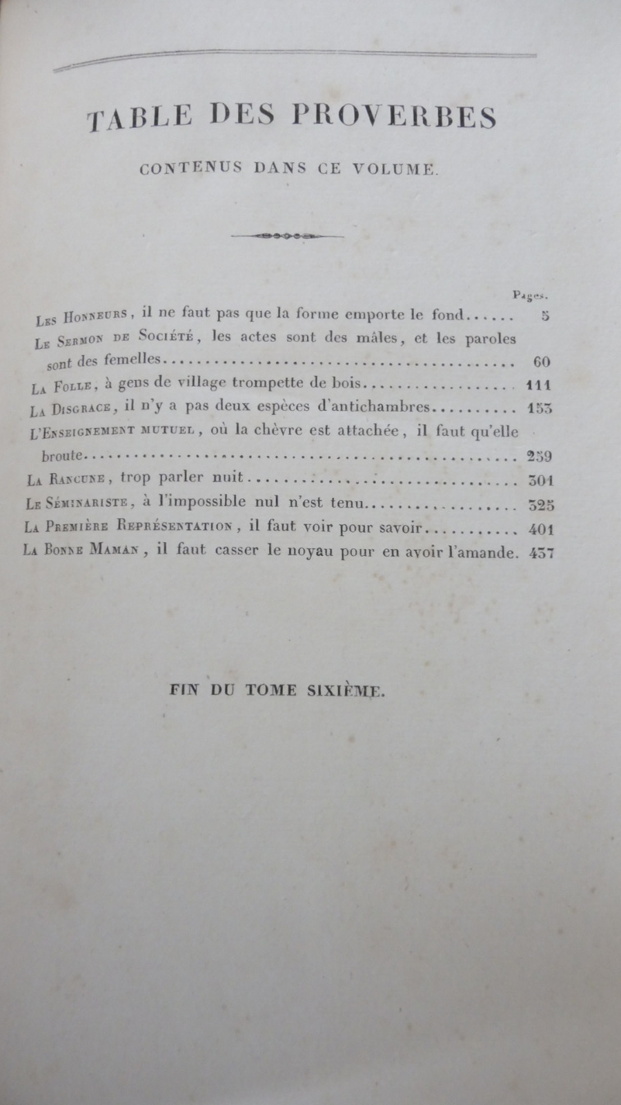 Proverbes dramatiques (Théodore Leclercq) 1935-1936