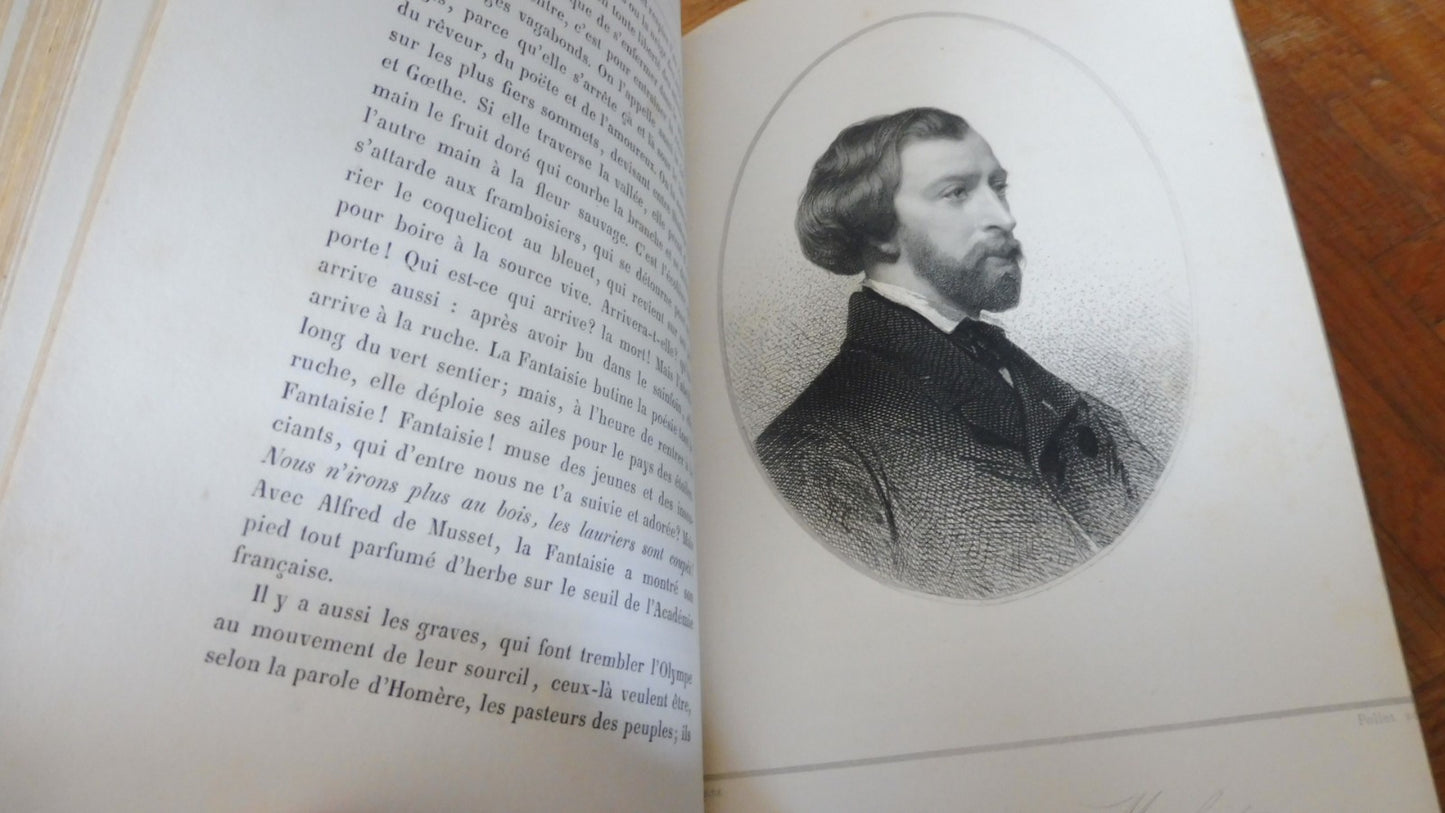 Histoire du 41e fauteuil de l'Académie Française (Arsène Houssaye) 1861
