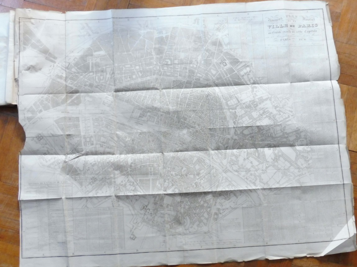 Histoire de Paris. Atlas (G. Touchard-Lafosse) 1834