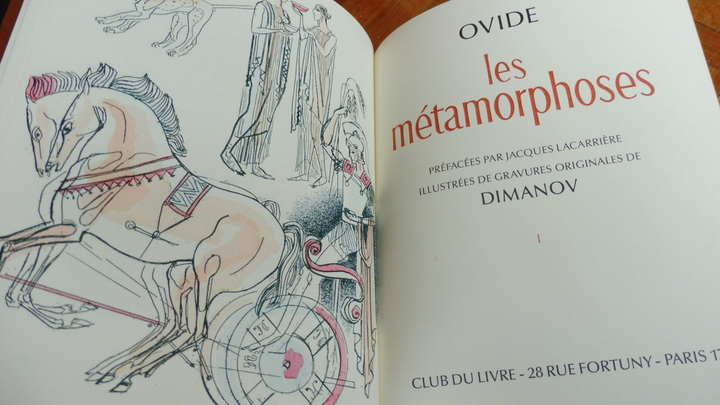 Les Métamorphoses (Ovide) 1981 illus. Dimanov 2/2