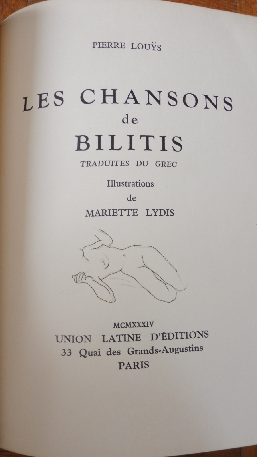 Oeuvres de Pierre Louys 1934 7 vol. illus. Lydis VELIN