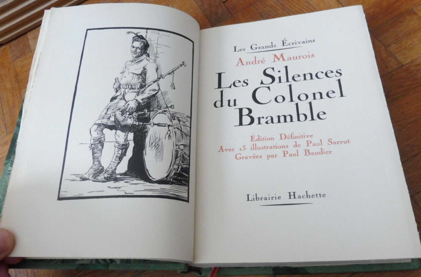 Les Silences du Cl. Bramble. Les Discours du Dr. O'Grady (A. Maurois) 1929 ENVOI
