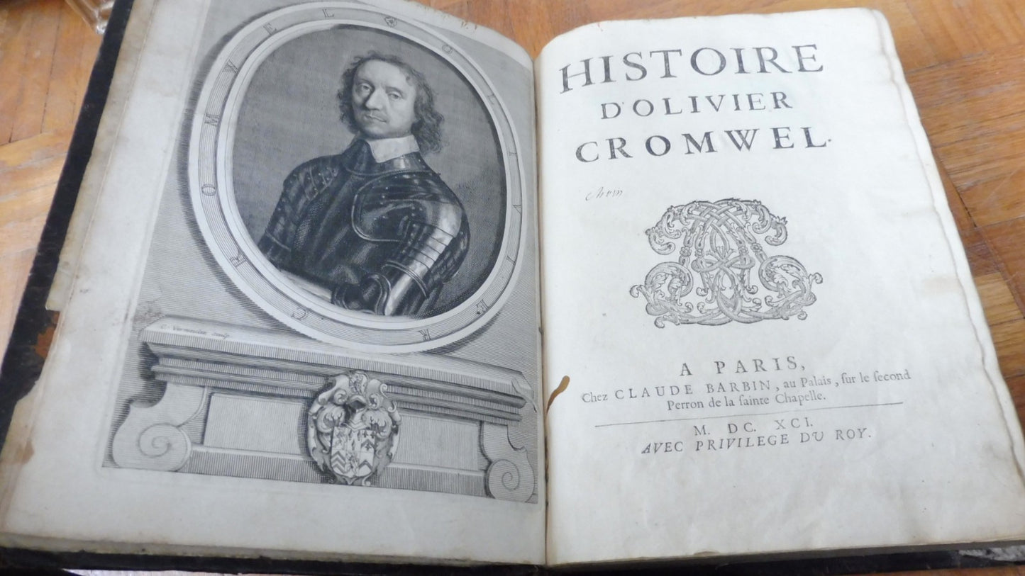 Histoire d'Olivier Cromwel (Raguenet) 1691