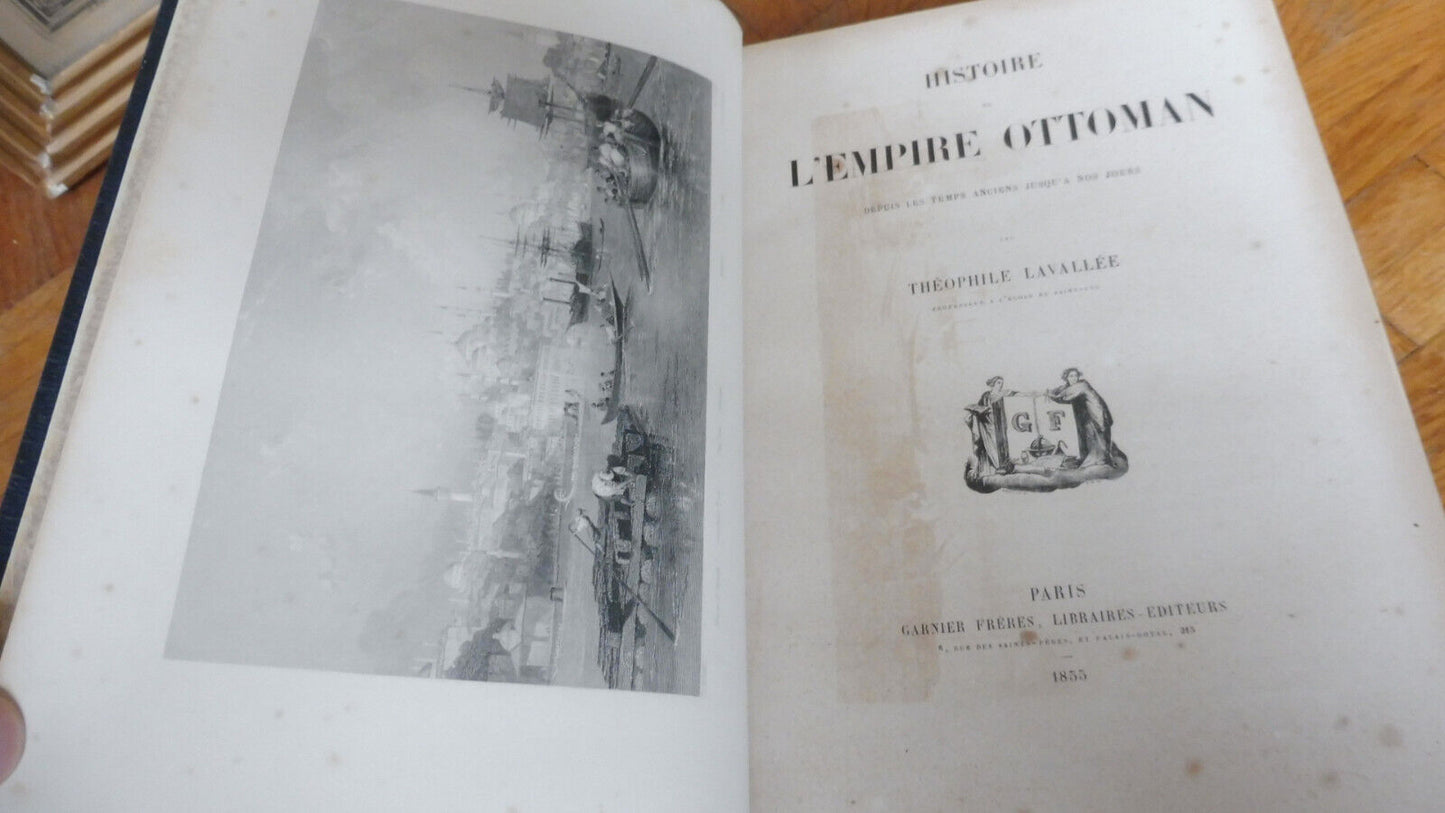 Histoire de l'Empire Ottoman (Th. Lavallée) 1855