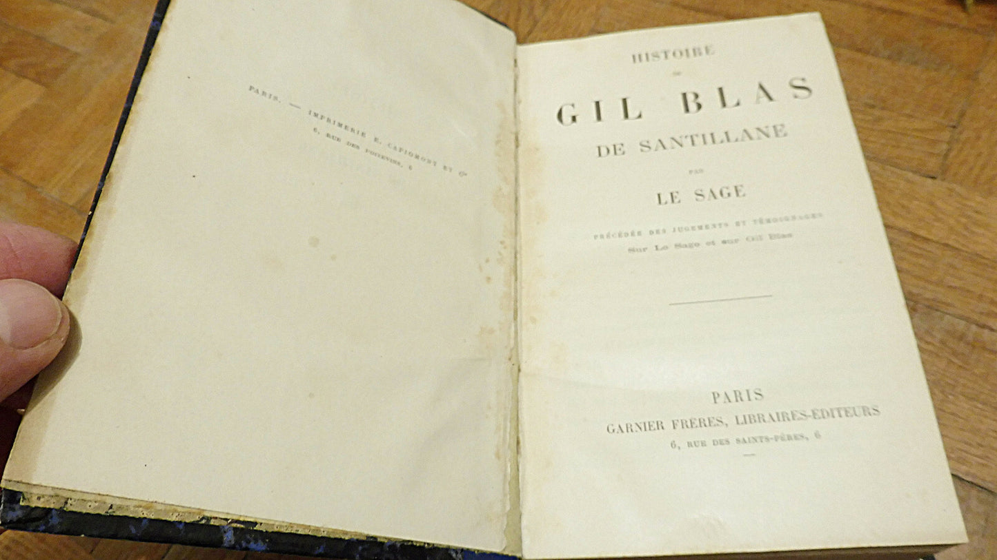 Histoire de Gil Blas de Santillane (Le Sage) s.d.
