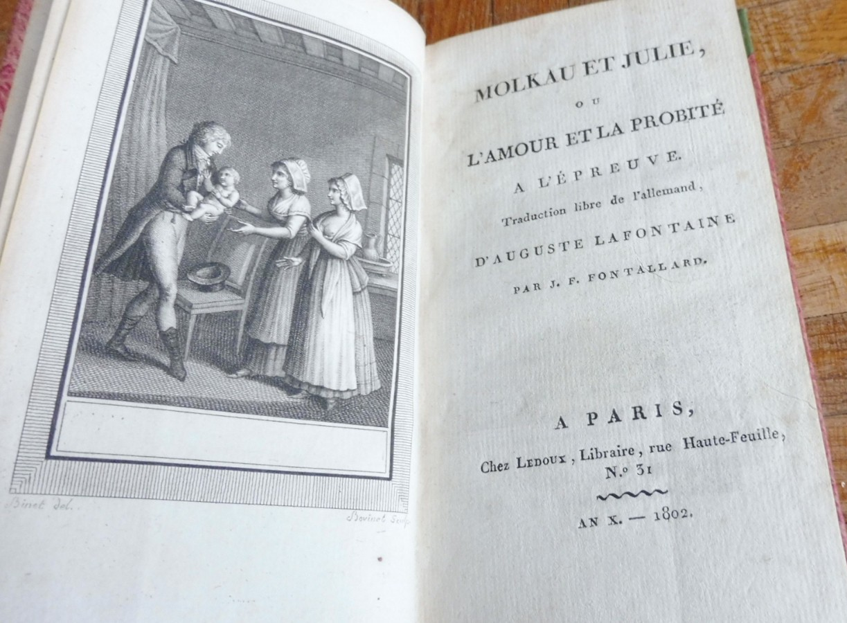 Molkau et Julie (Auguste Lafontaine) 1802