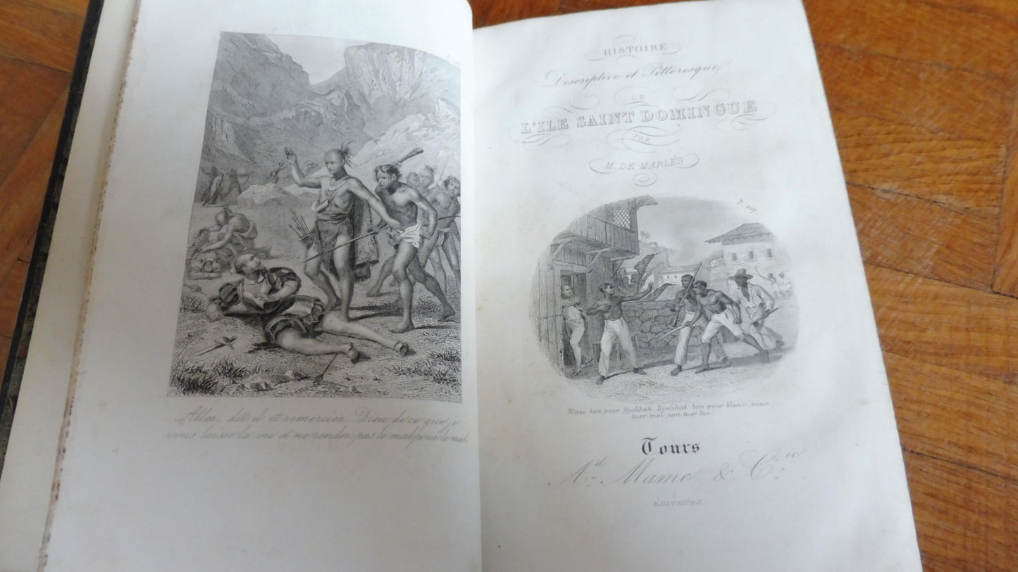 Histoire de l'Île de Saint Domingue (De Marlès) s.d.