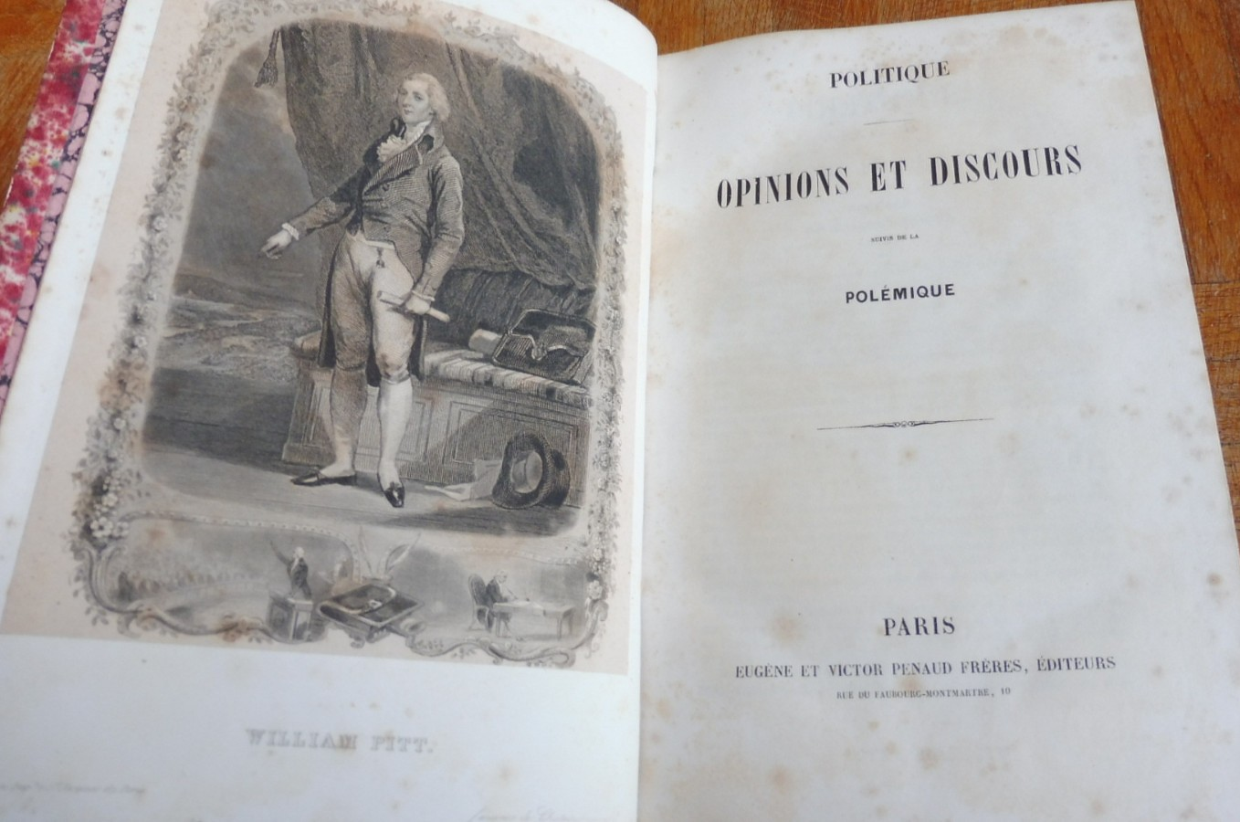 Opinions et discours (Chateaubriand) s.d.