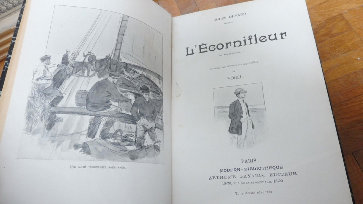 Romans de Jules Renard s.d. 3 vol. en 1 tome.