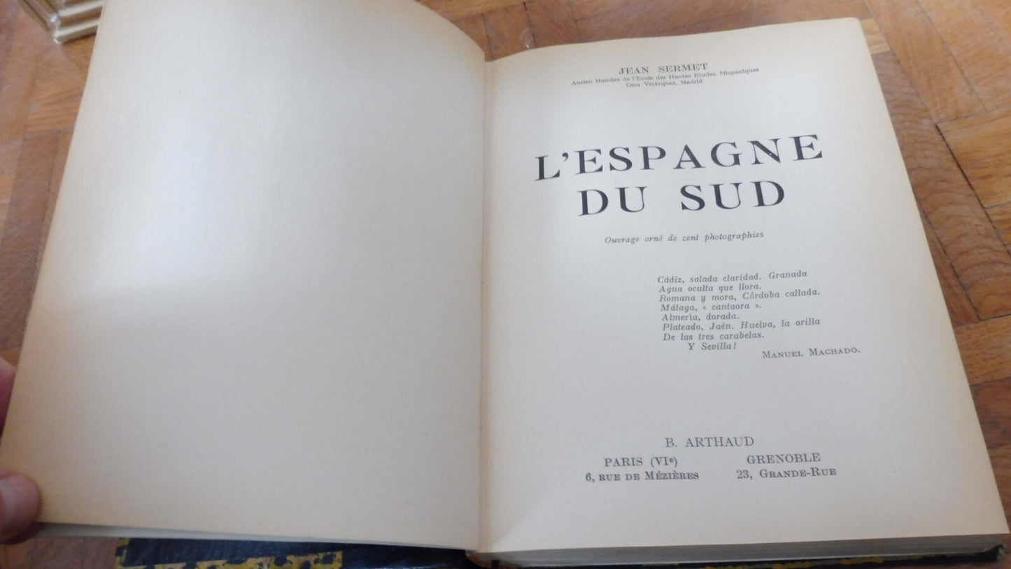 L'Espagne du Sud (Jean Sermet) 1953