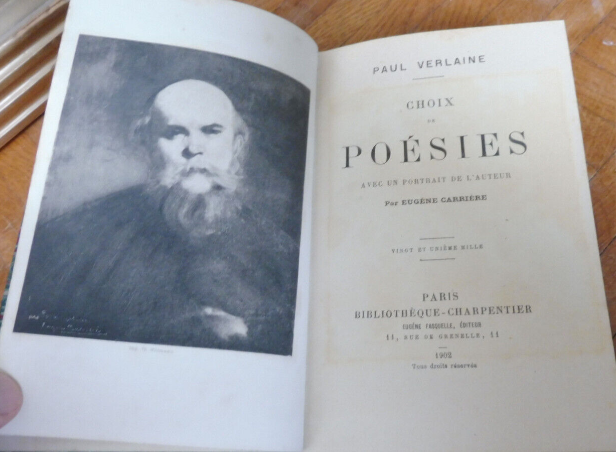 Choix de poésies (Verlaine) 1902