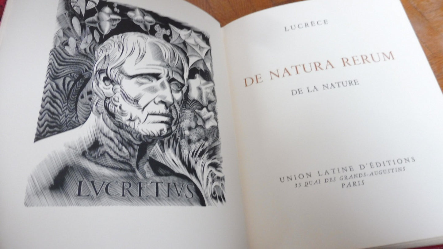 L'Enéide. Les Bucoliques. Lucrèce (Virgile) illus. Mahn, Legrand & Chièze 4/4