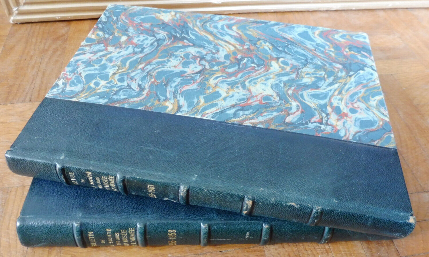 Bulletin de la Société des Amis du Musée de l'Armée. Années 1955-1961 2 vol.