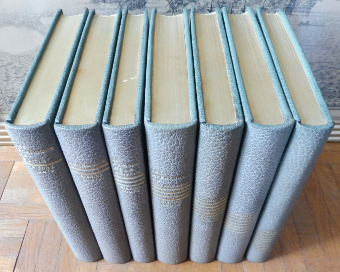 Oeuvres de Pierre Louys 1934 7 vol. illus. Lydis VELIN
