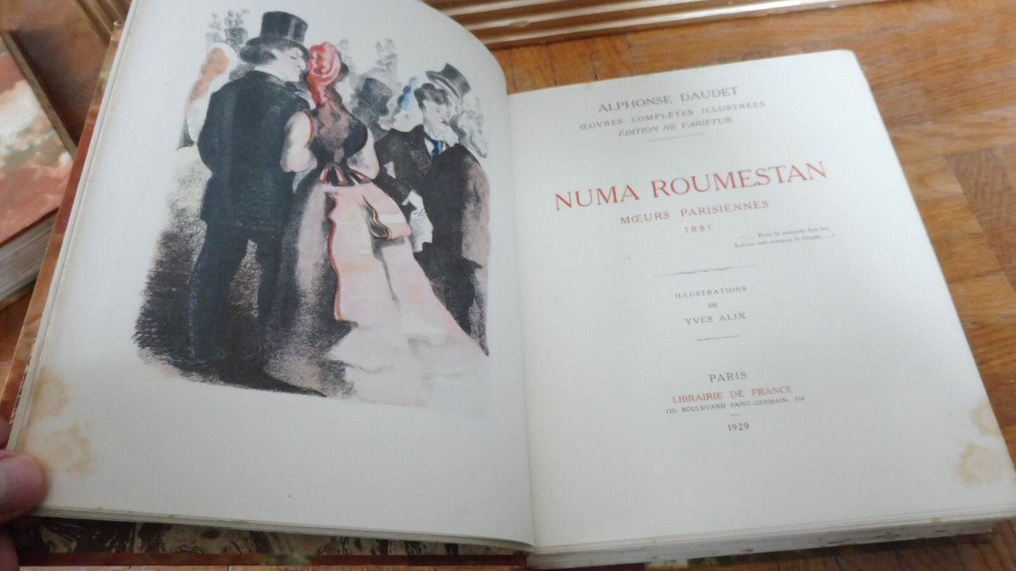 Numa Roumestan (Alphonse Daudet) 1929 illus. Alix