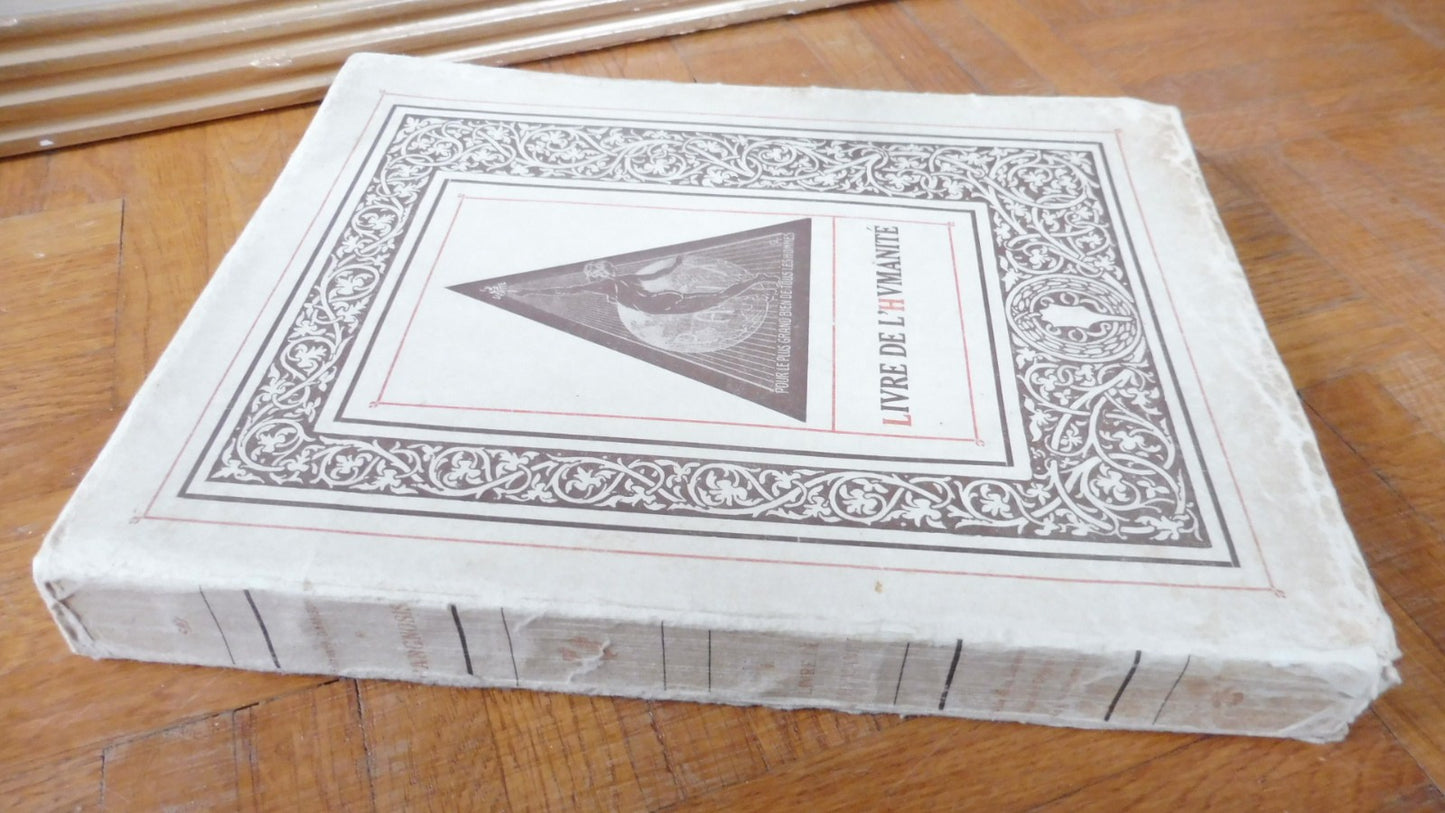 Le Livre de l'Humanité (Edouard Daanson) 1922 ESOTERISME