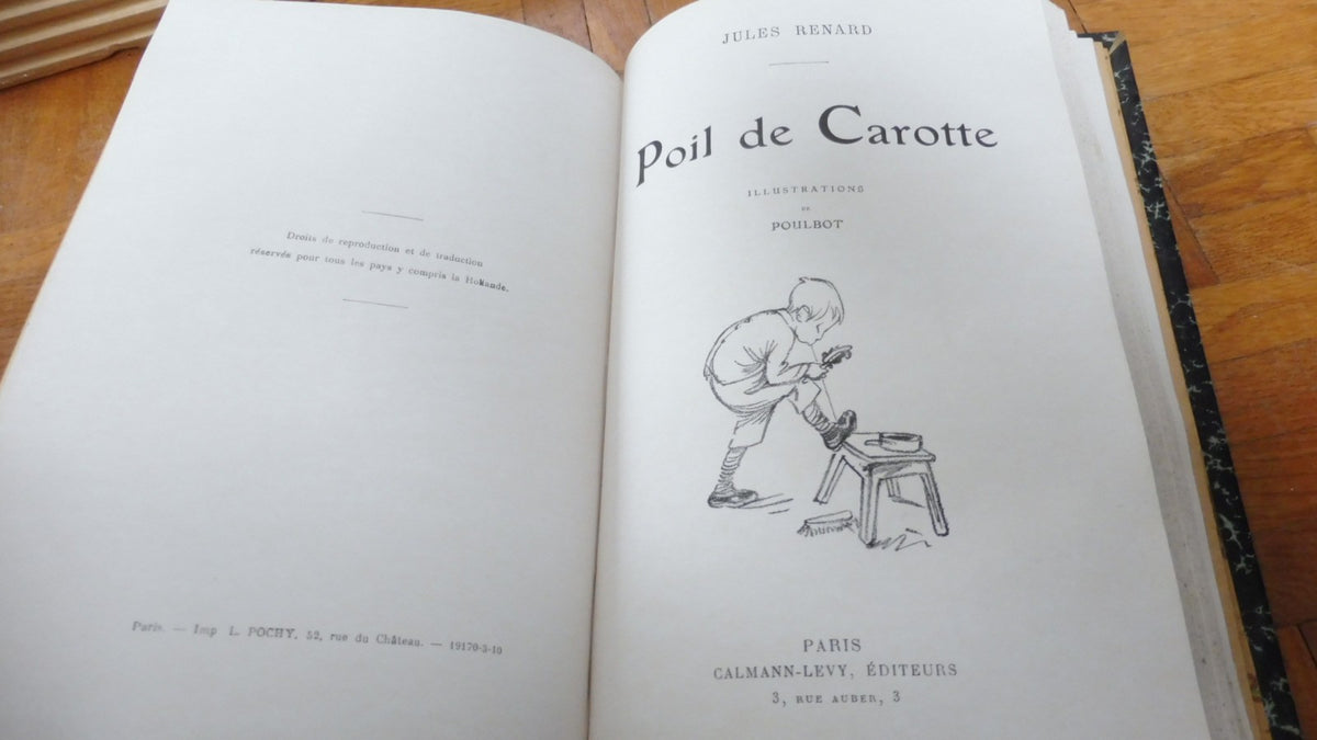 Romans de Jules Renard s.d. 3 vol. en 1 tome.