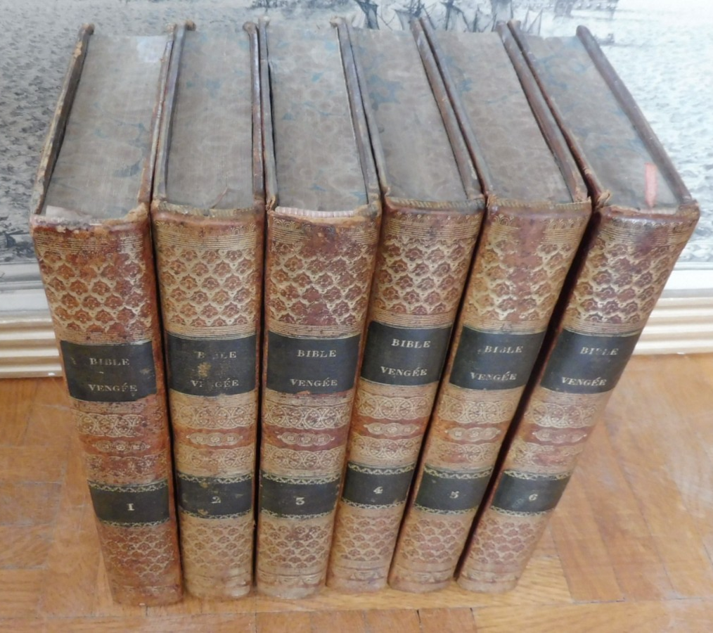 La Sainte Bible vengée des attaques de l'incrédulité (Du Clot) 1824 6/6