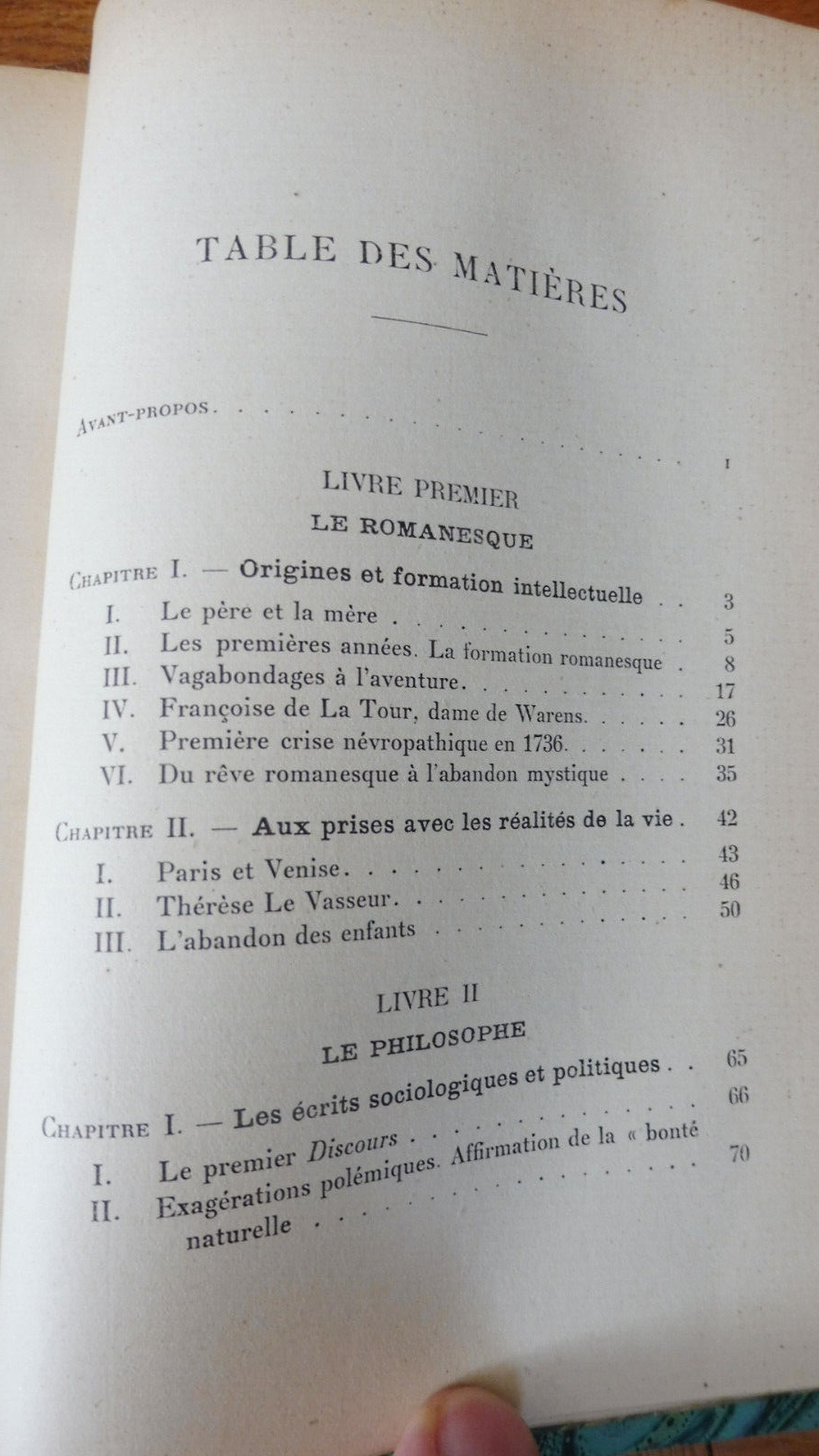 Jean-Jacques Rousseau (Ernest Seillière) 1921