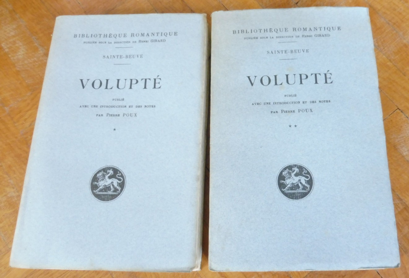Volupté (Sainte-Beuve) 1927 2/2
