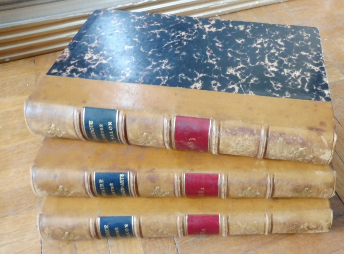 Lot beaux arts (F.-G. Dumas) 1881-83 3 vol.