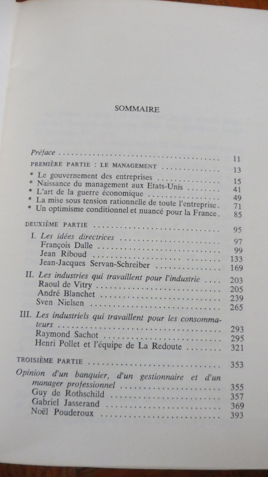La France et le management (Roger Priouret) 1968