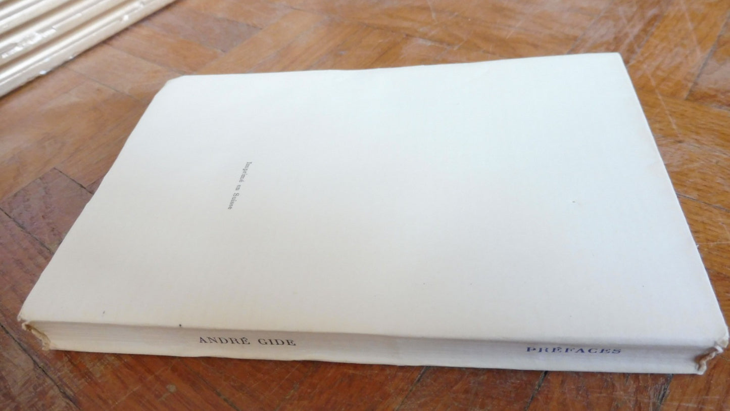Préfaces (André Gide) 1948 EO COLLECTIVE