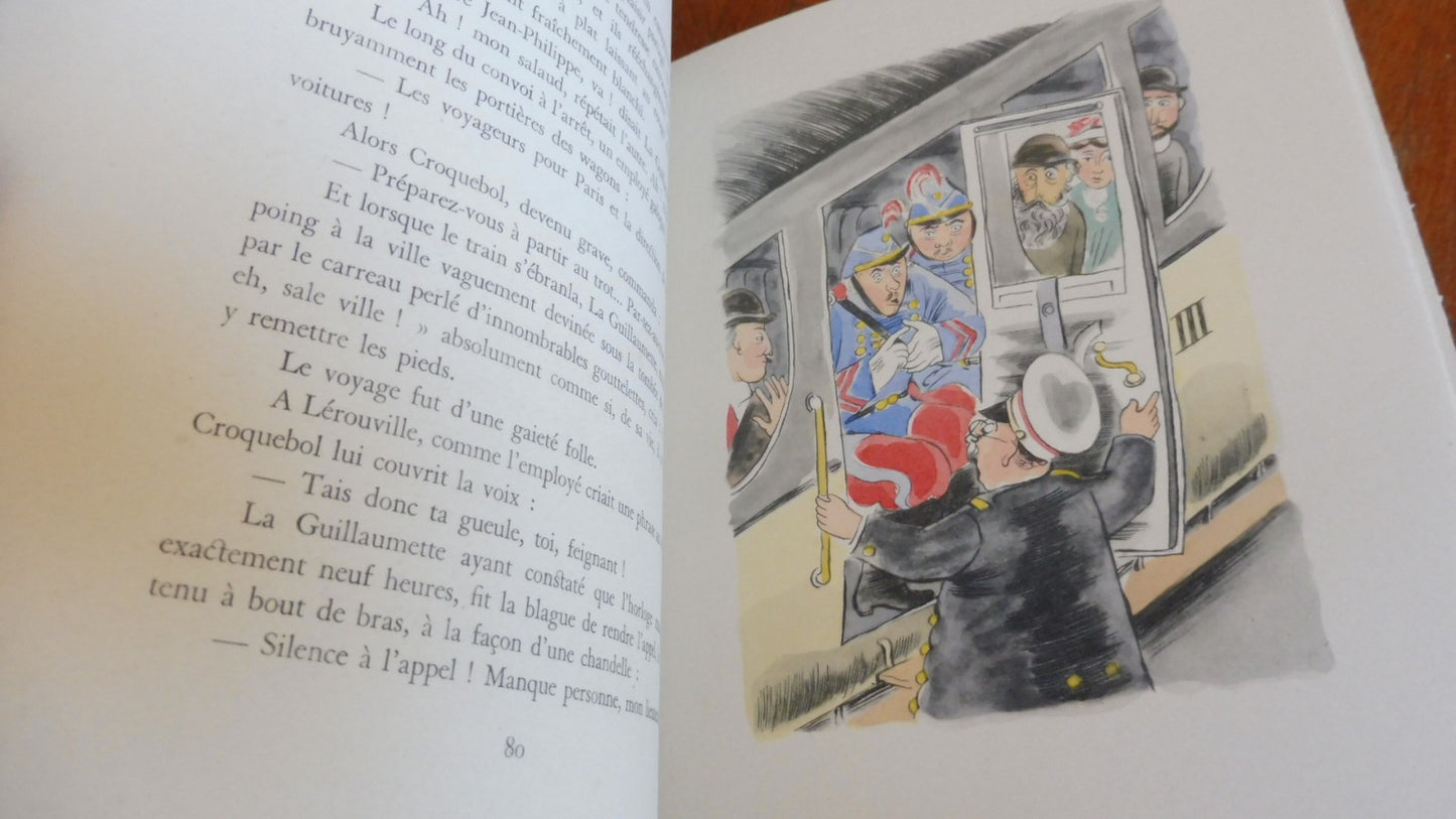 Le Train de 8h47 (Georges Courteline) 1948 illus. Kaeppelin PUR FIL